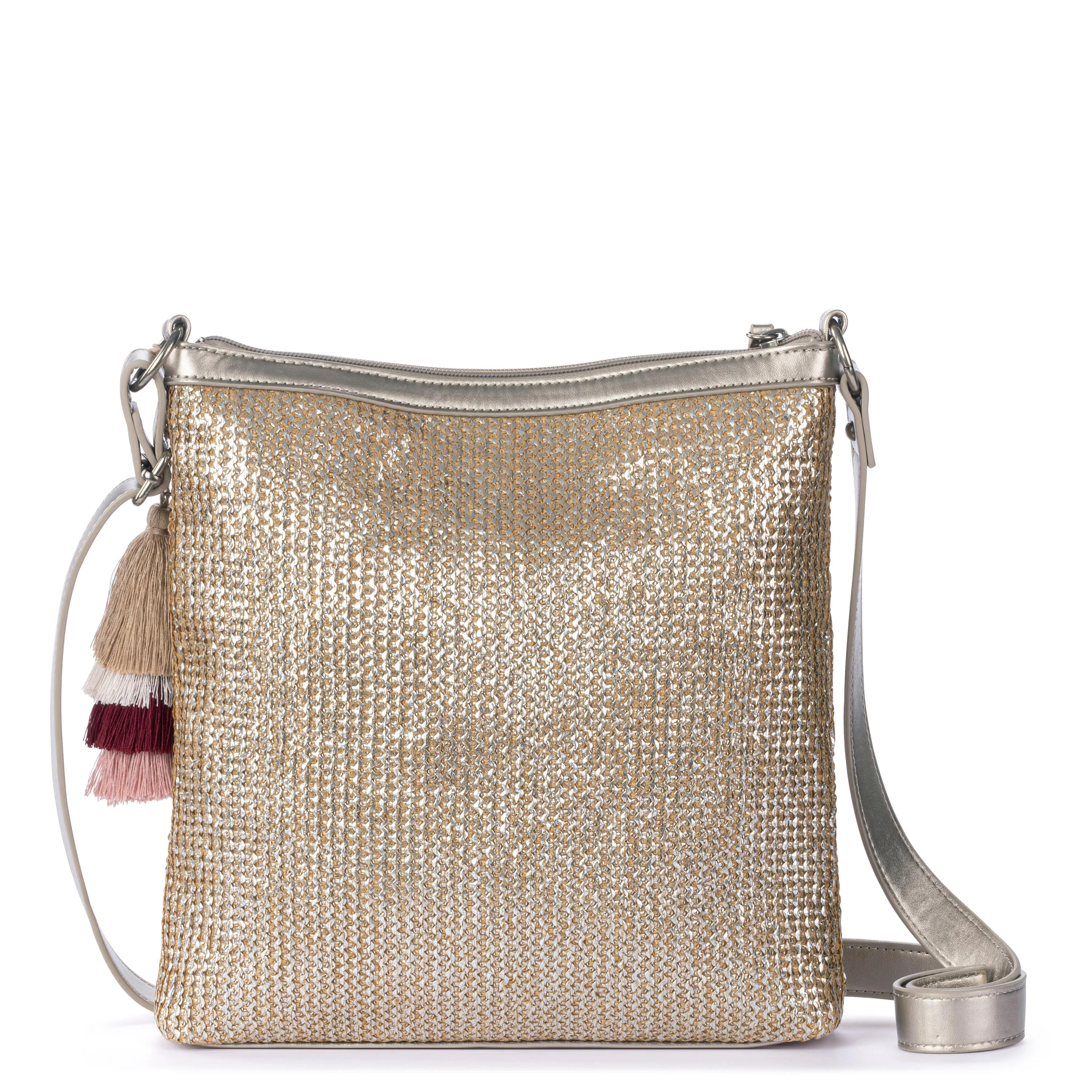 Banyan Basic Crossbody - Straw - Pyrite Straw - Image 5