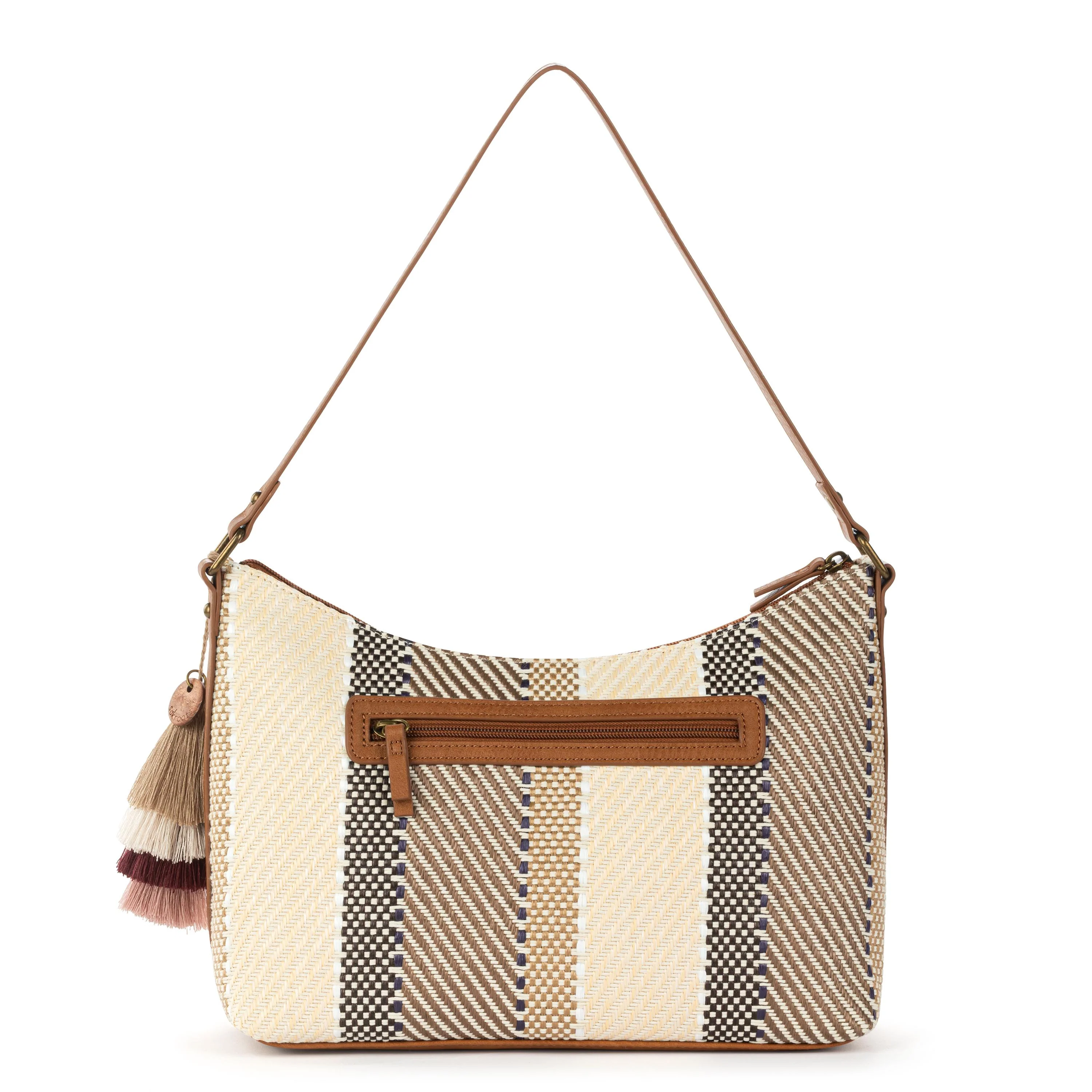 Banyan Hobo - Straw - Tobacco Batik Woven - Image 4