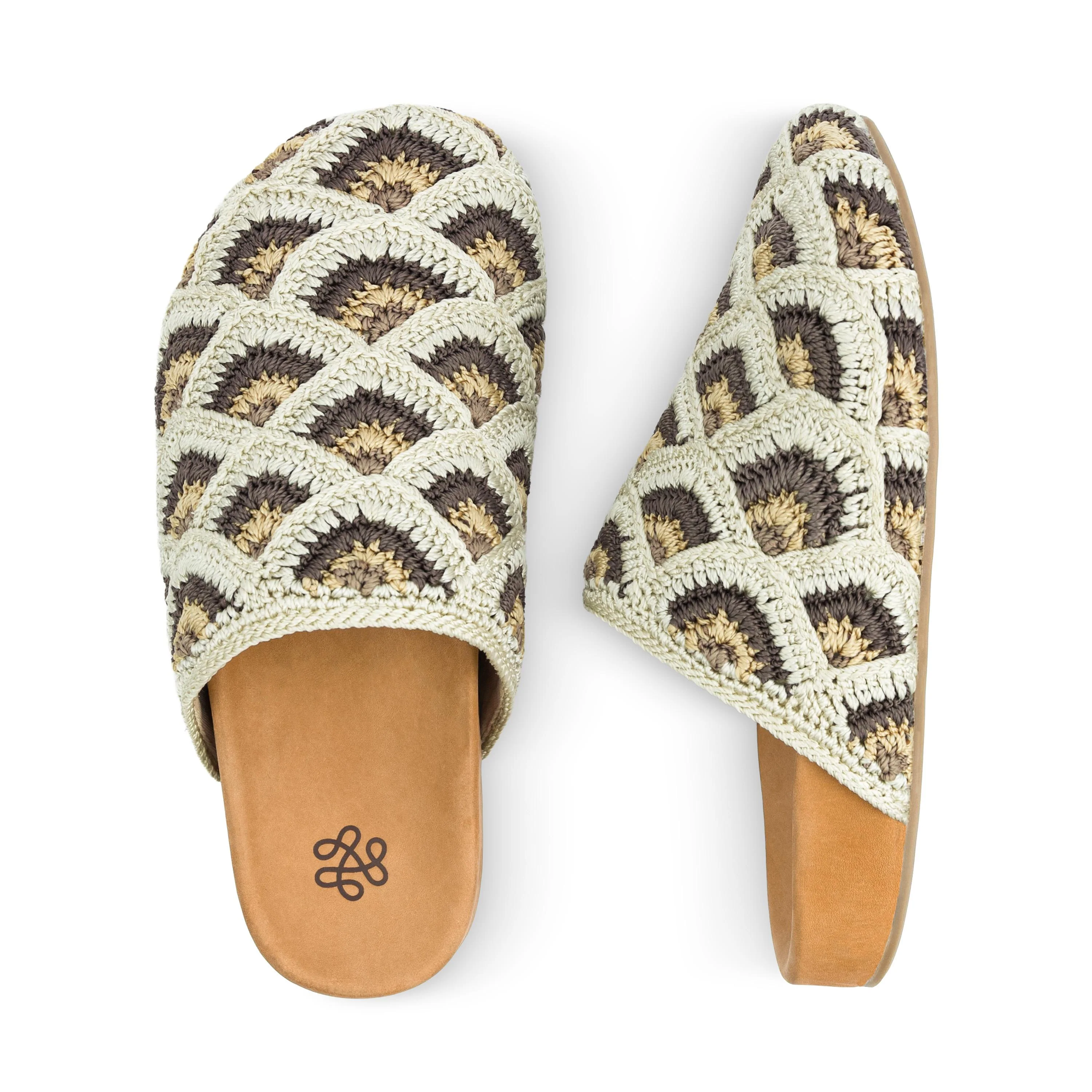 Bolinas Clog - Hand Crochet - Natural Mermaid - Image 4