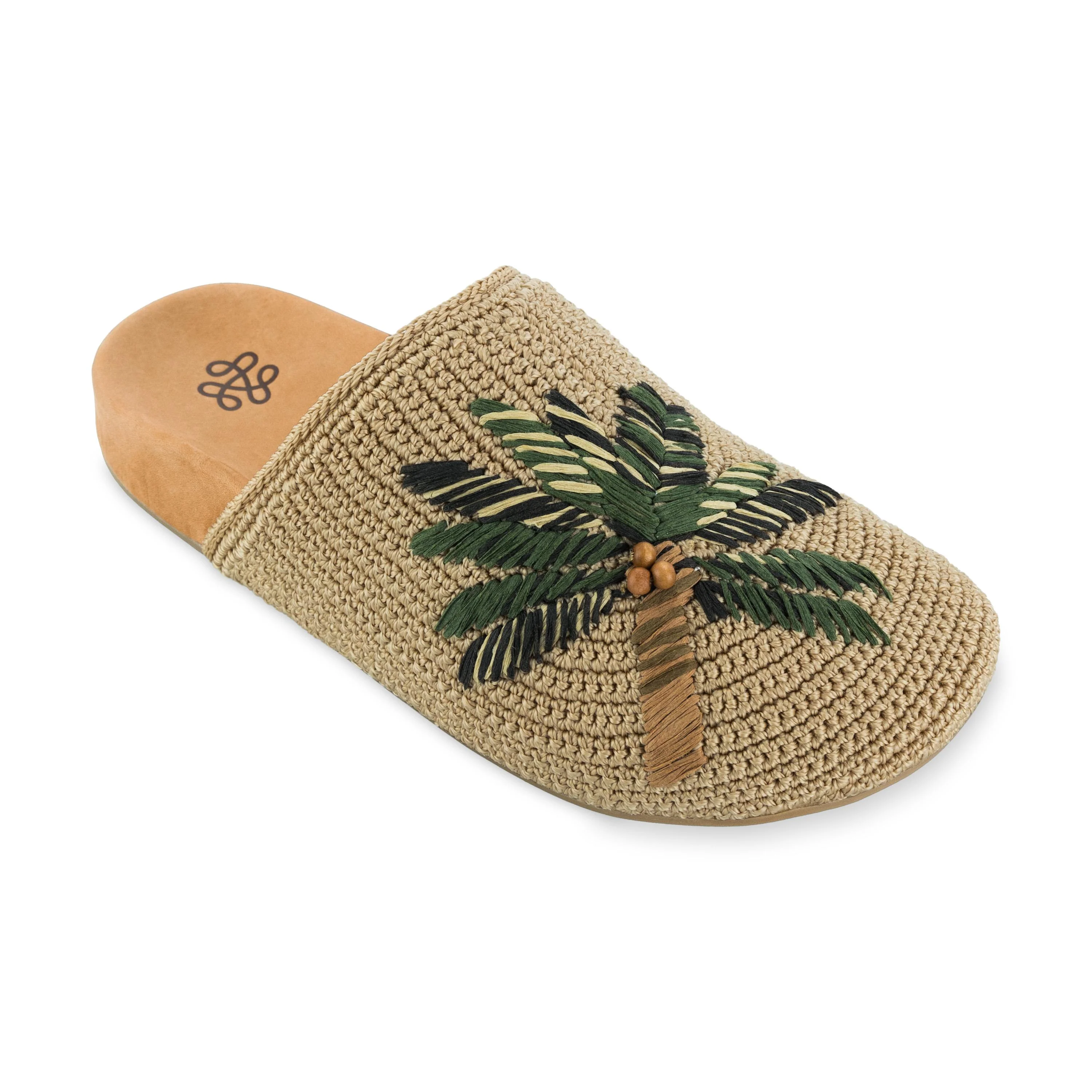 Bolinas Clog - Hand Crochet - Palm Tree - Image 2