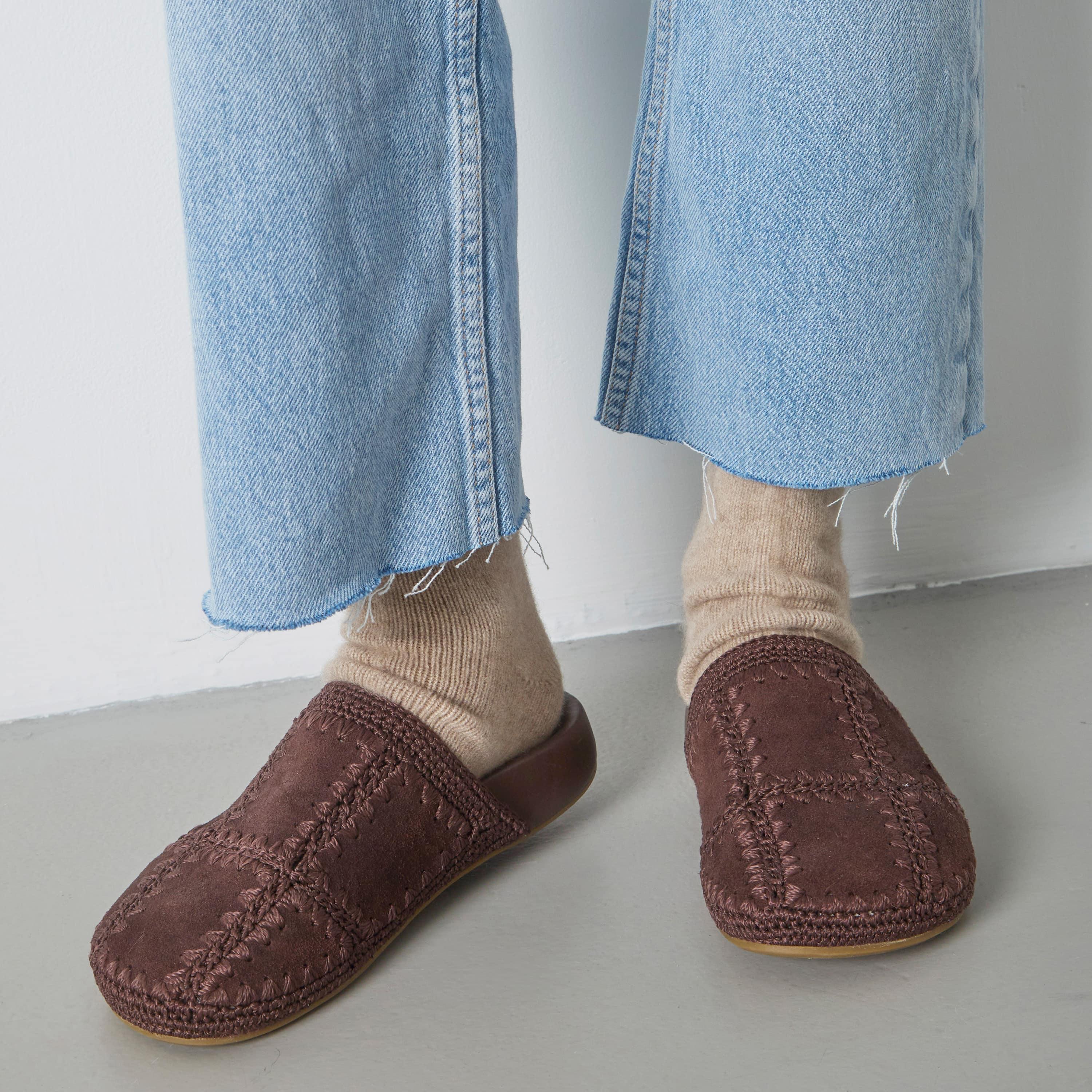 Bolinas Clog - Leather - Mahogany Suede Patch - Image 2