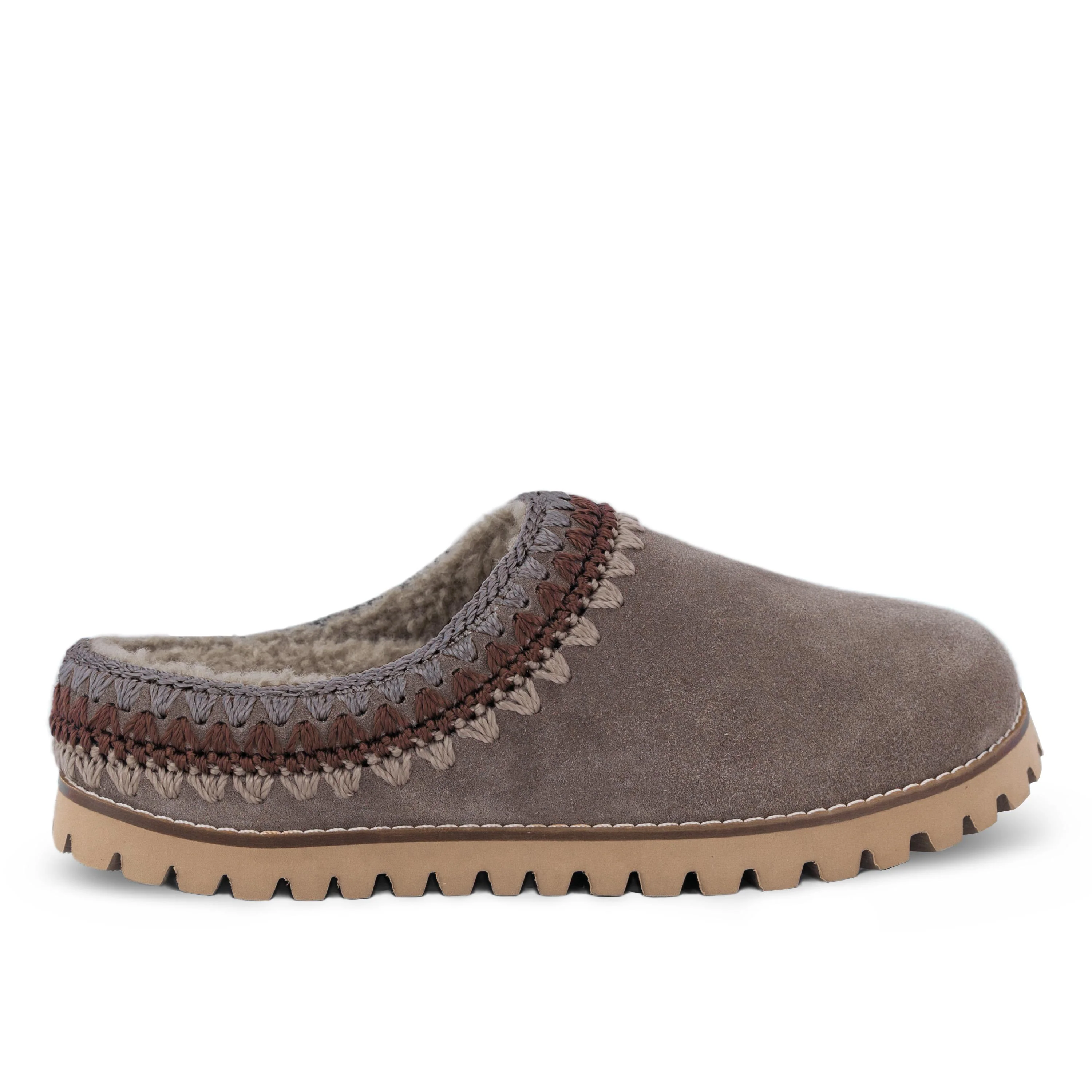 Bolinas Everyday Clog - Leather - Mushroom Shearling - Image 3