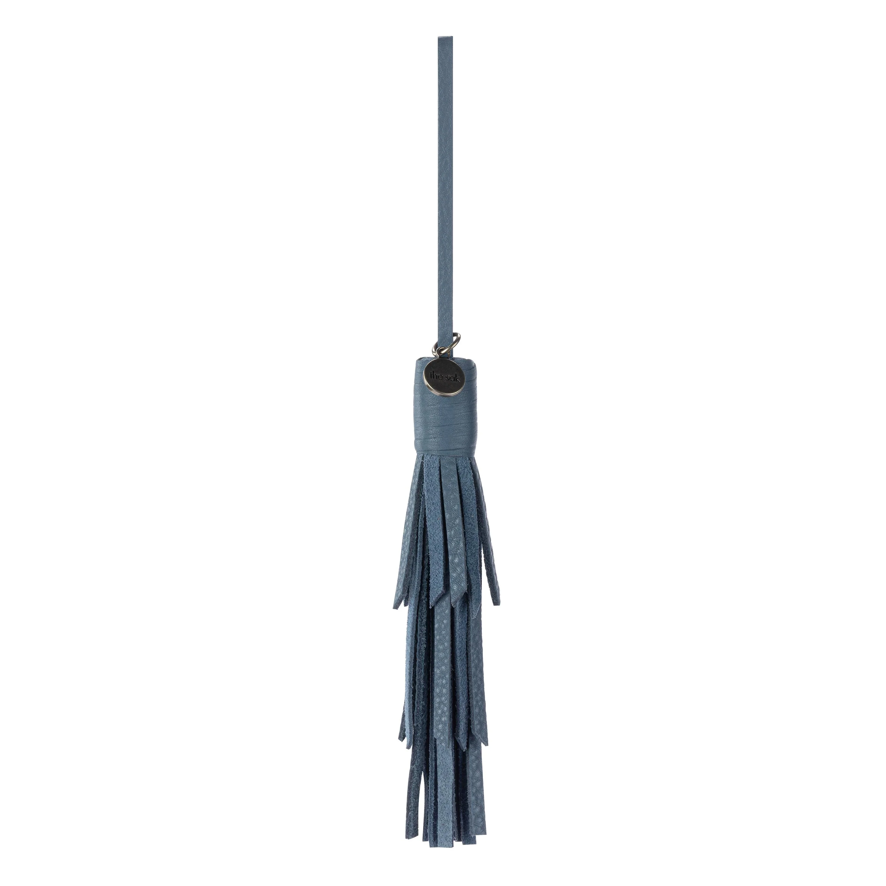 Cypress Tassel Dangle - Leather - Maritime