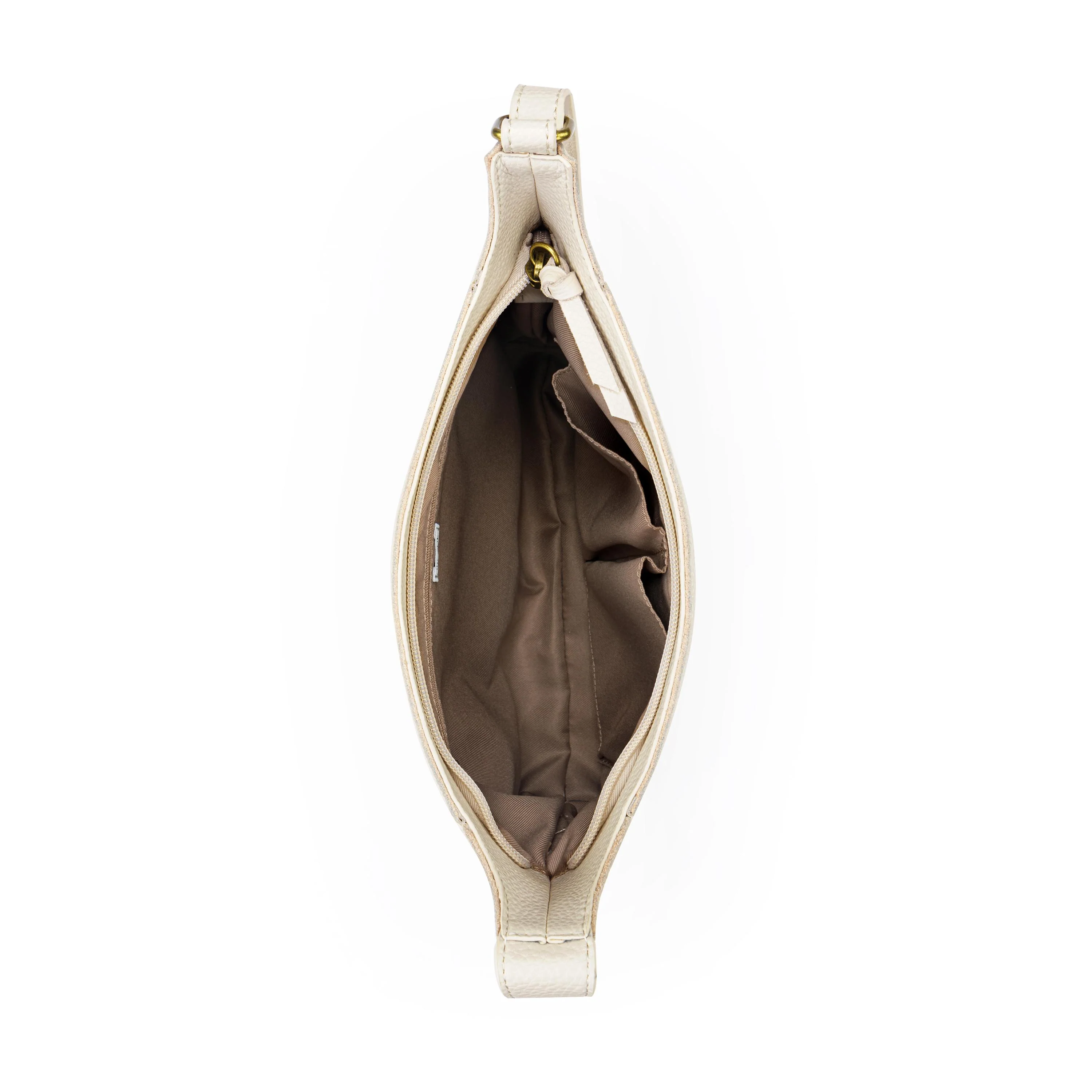 De Young Crossbody - Leather - Stone - Image 4