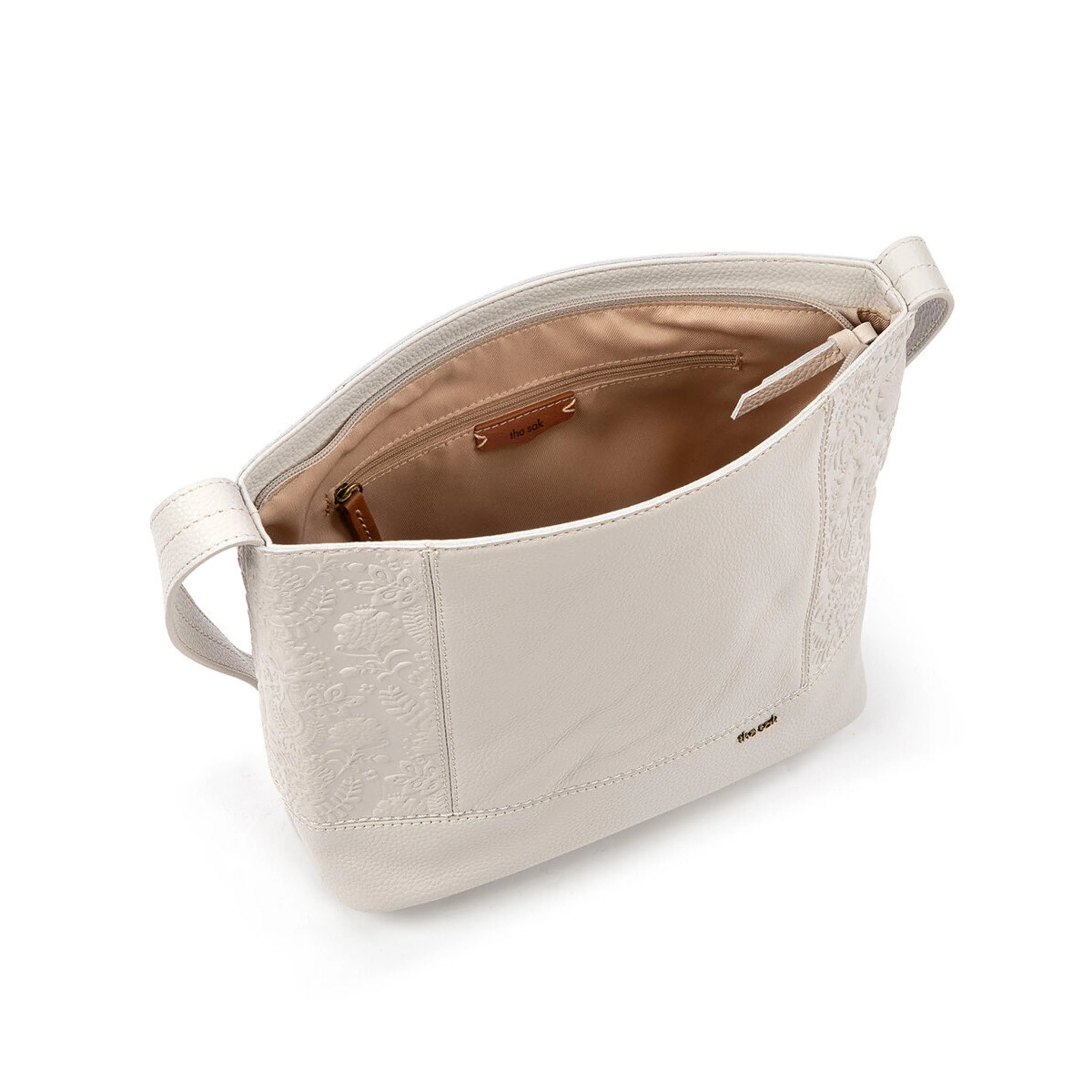 De Young Hobo - Leather - Stone Floral Embossed - Image 3