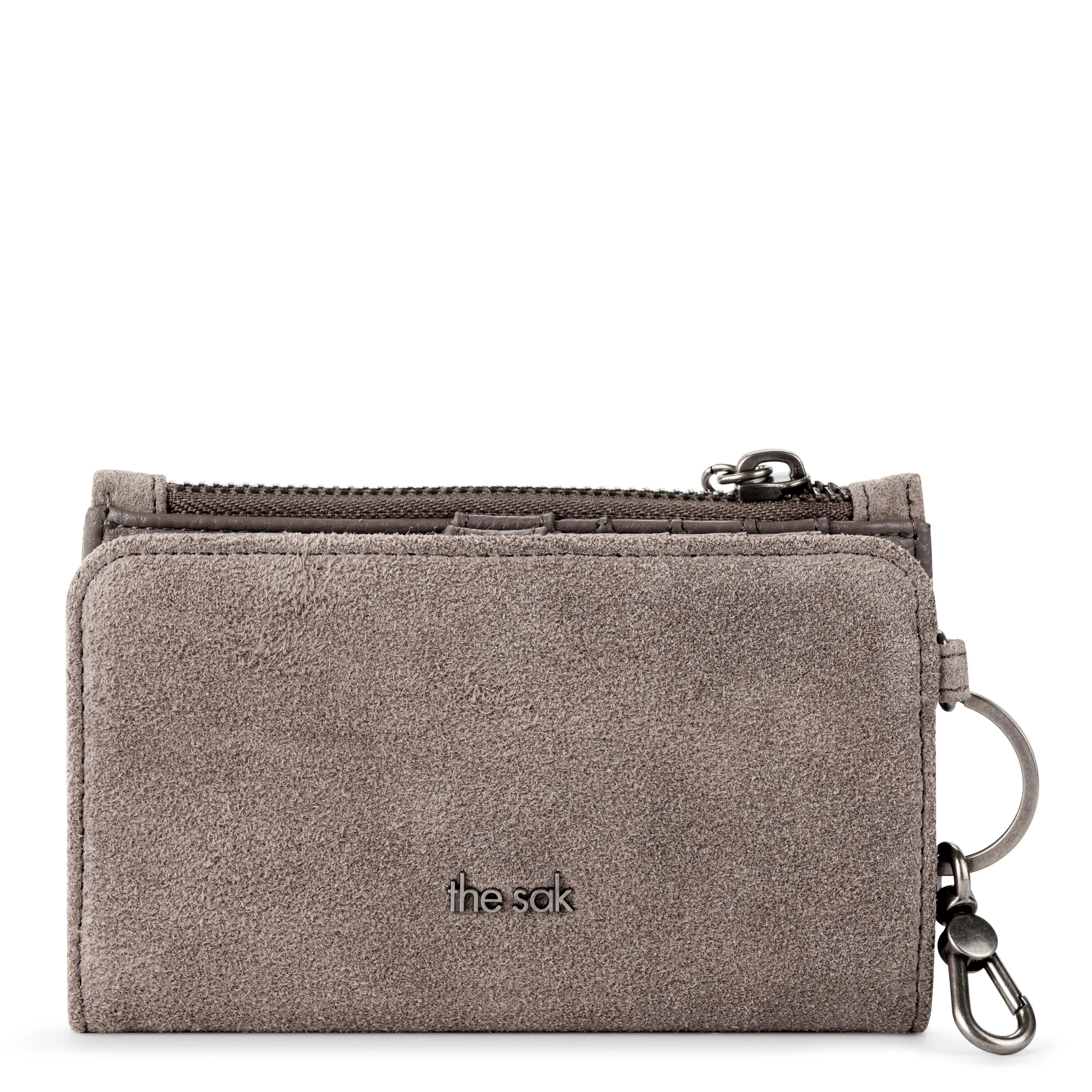 Encino Essential Wallet - Leather - Mushroom Suede - Image 3