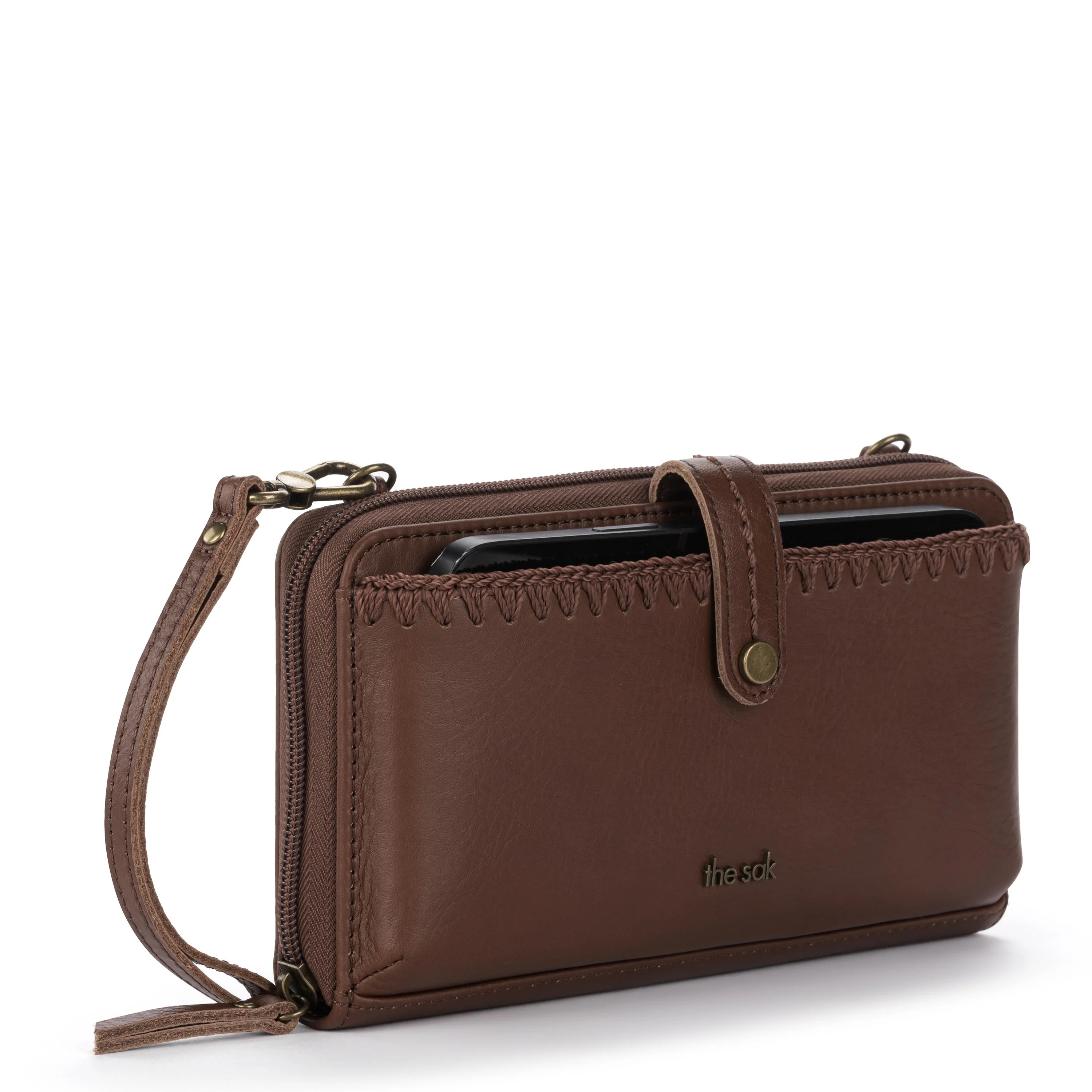 Iris Smartphone Wallet - Leather - Whiskey - Image 3
