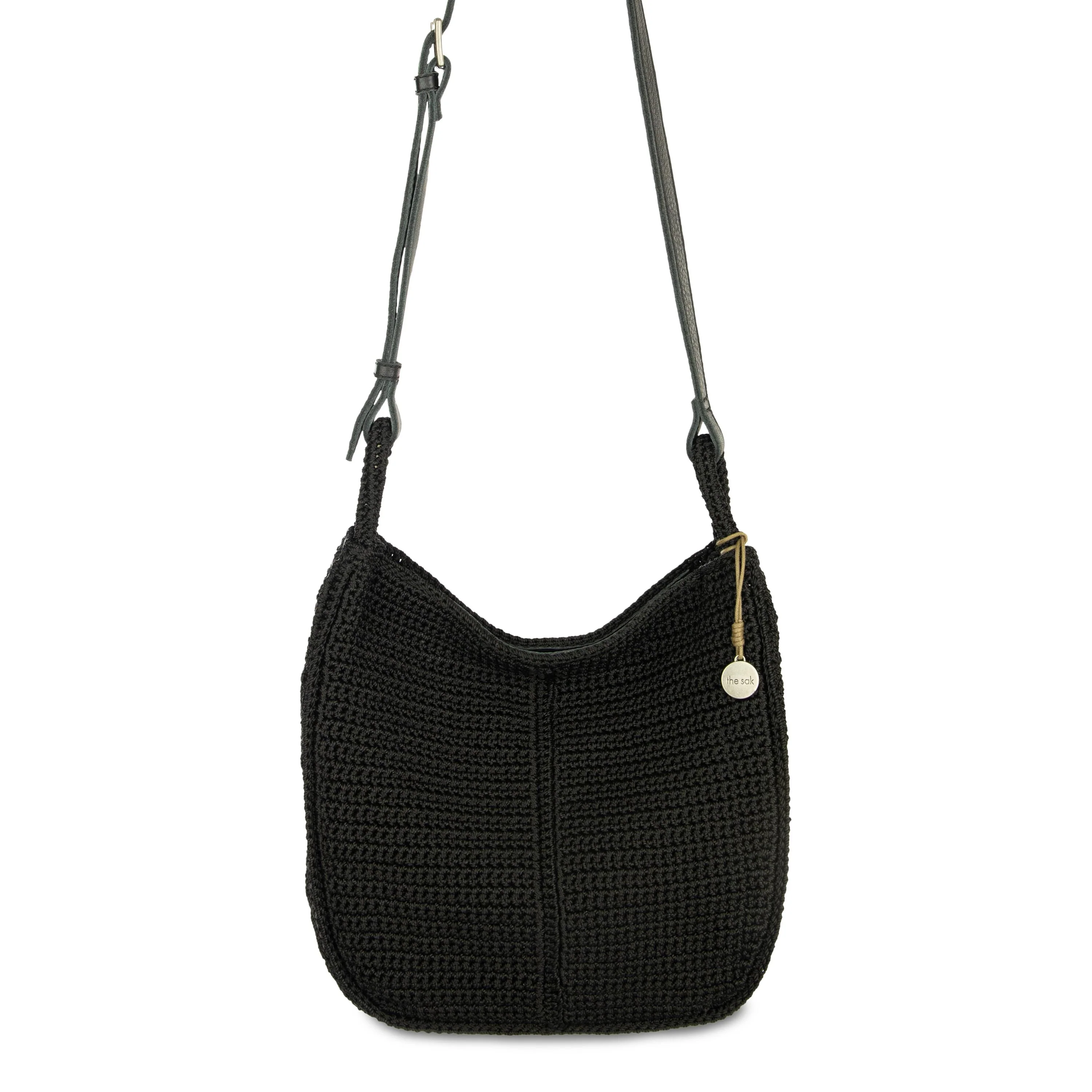 Los Feliz Crossbody - Hand Crochet - Black - Image 3