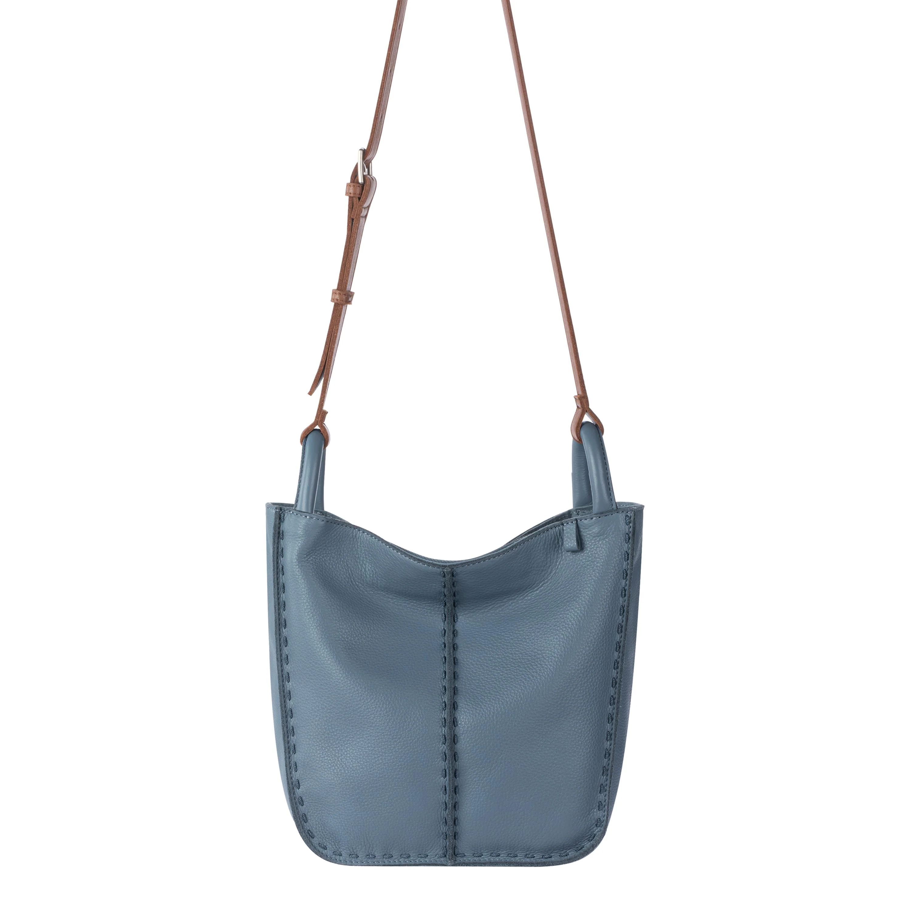 Los Feliz Crossbody - Leather - Maritime - Image 3