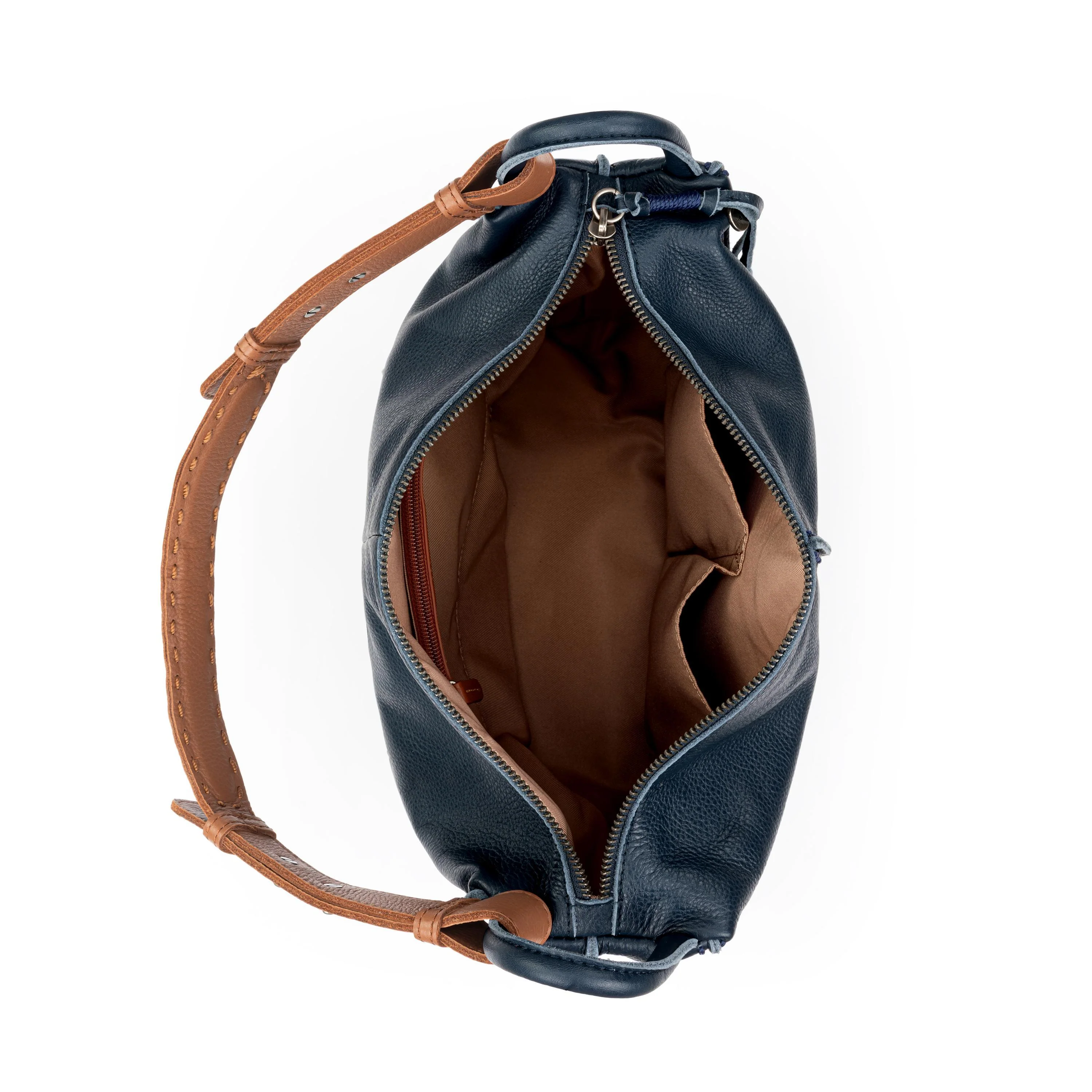 Los Feliz Hobo - Leather - Indigo - Image 4