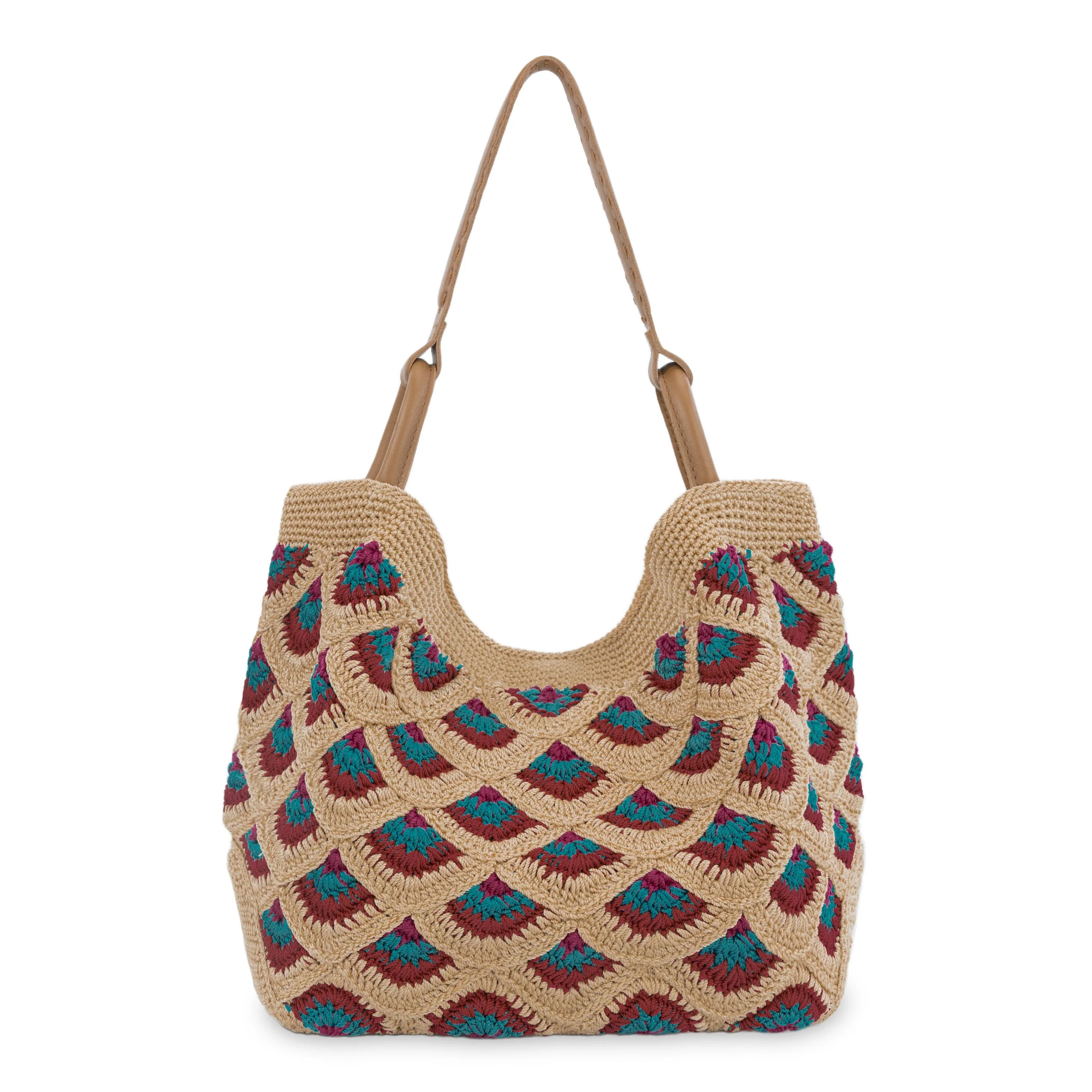 Los Feliz Large Tote - Hand Crochet - Bamboo Mermaid - Image 4