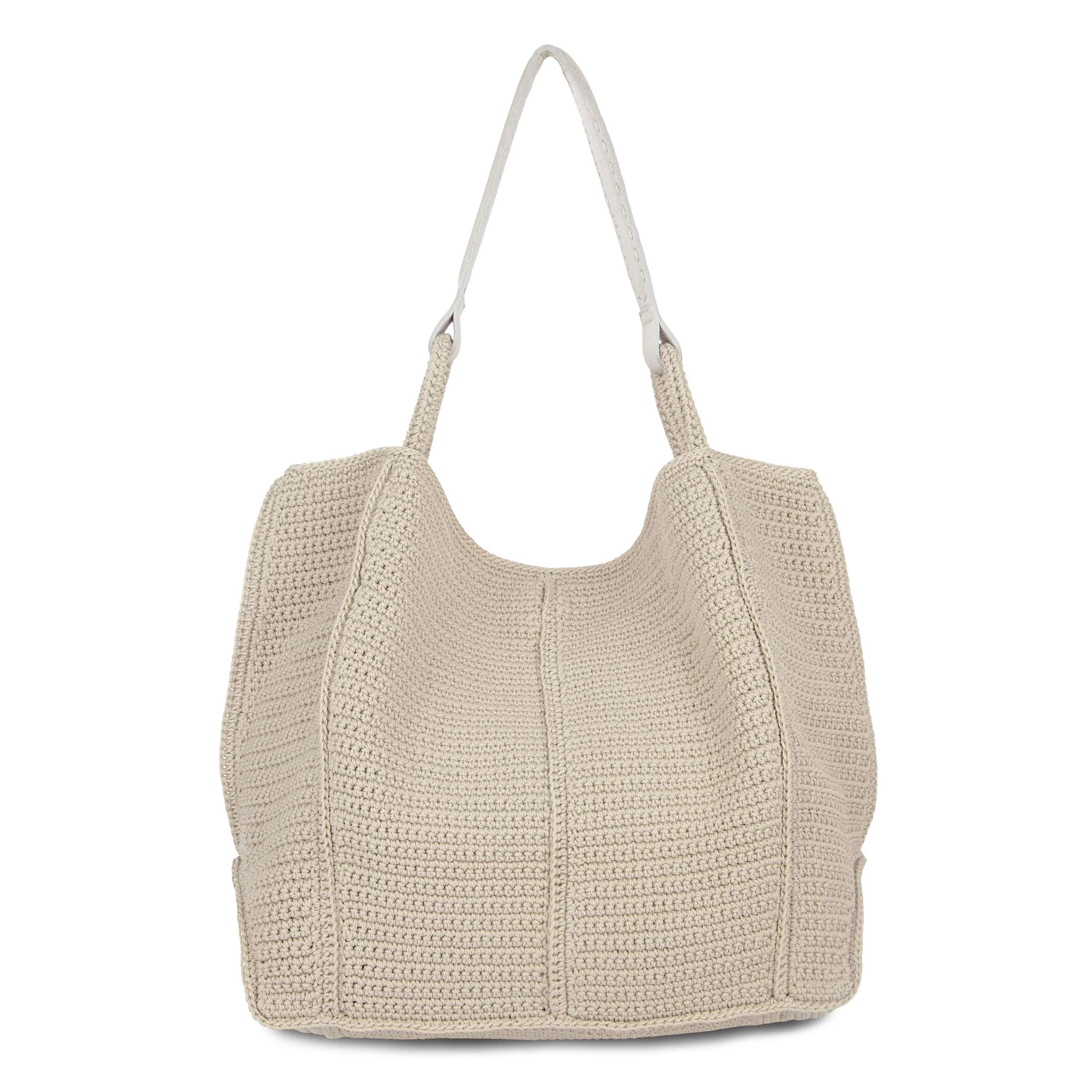 Los Feliz Large Tote - Hand Crochet - Ecru - Image 5
