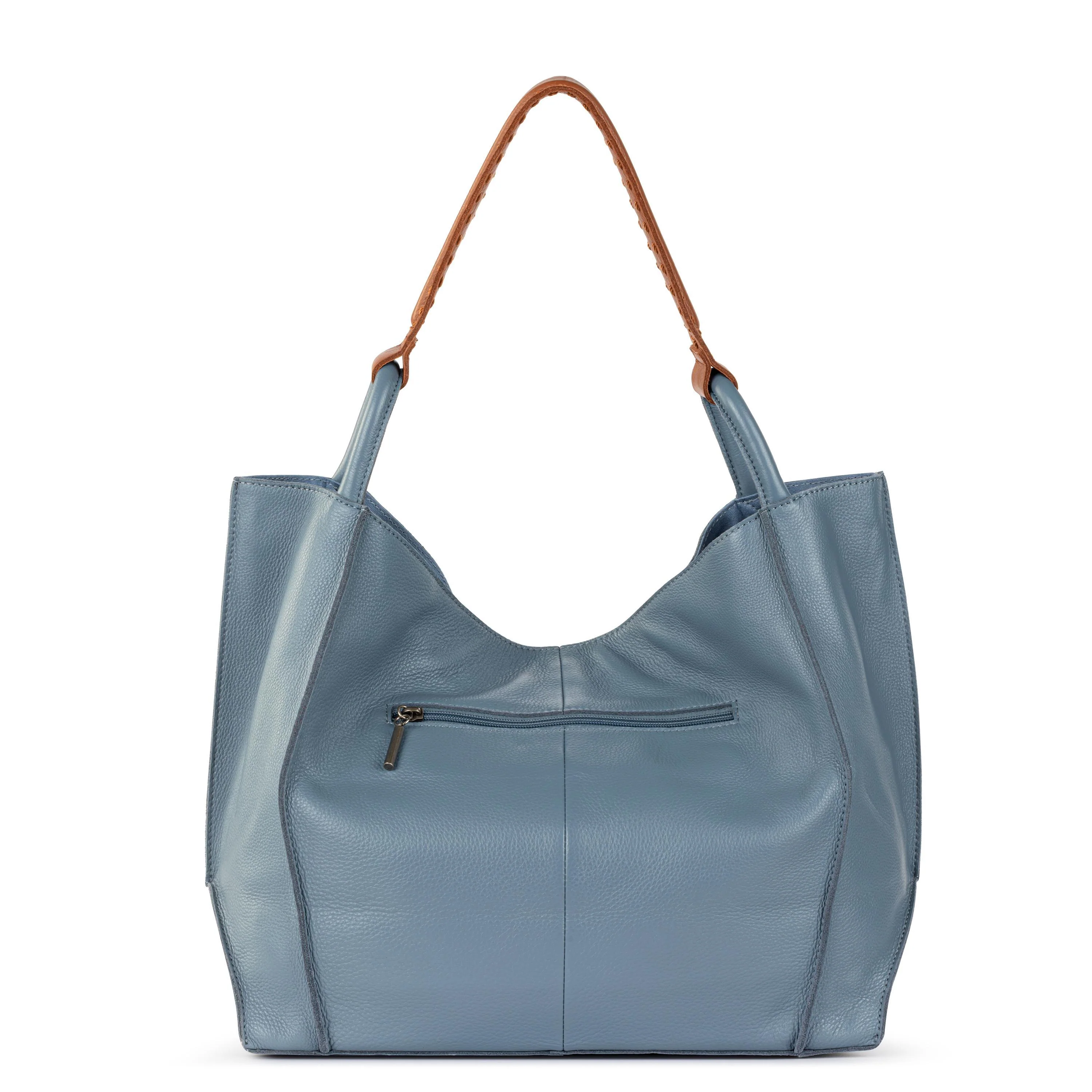 Los Feliz Large Tote - Leather - Maritime - Image 4