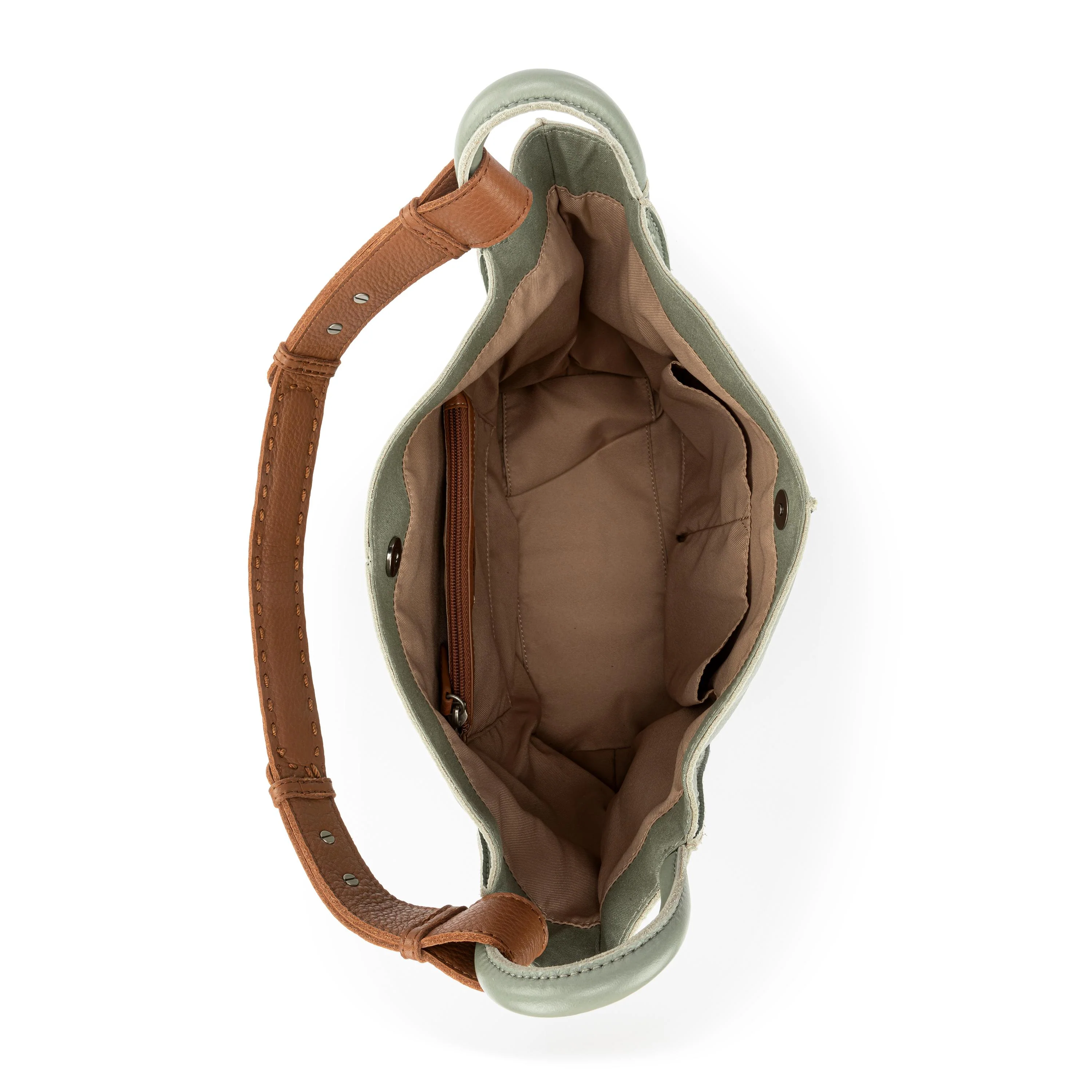 Los Feliz Medium Tote - Leather - Meadow - Image 3