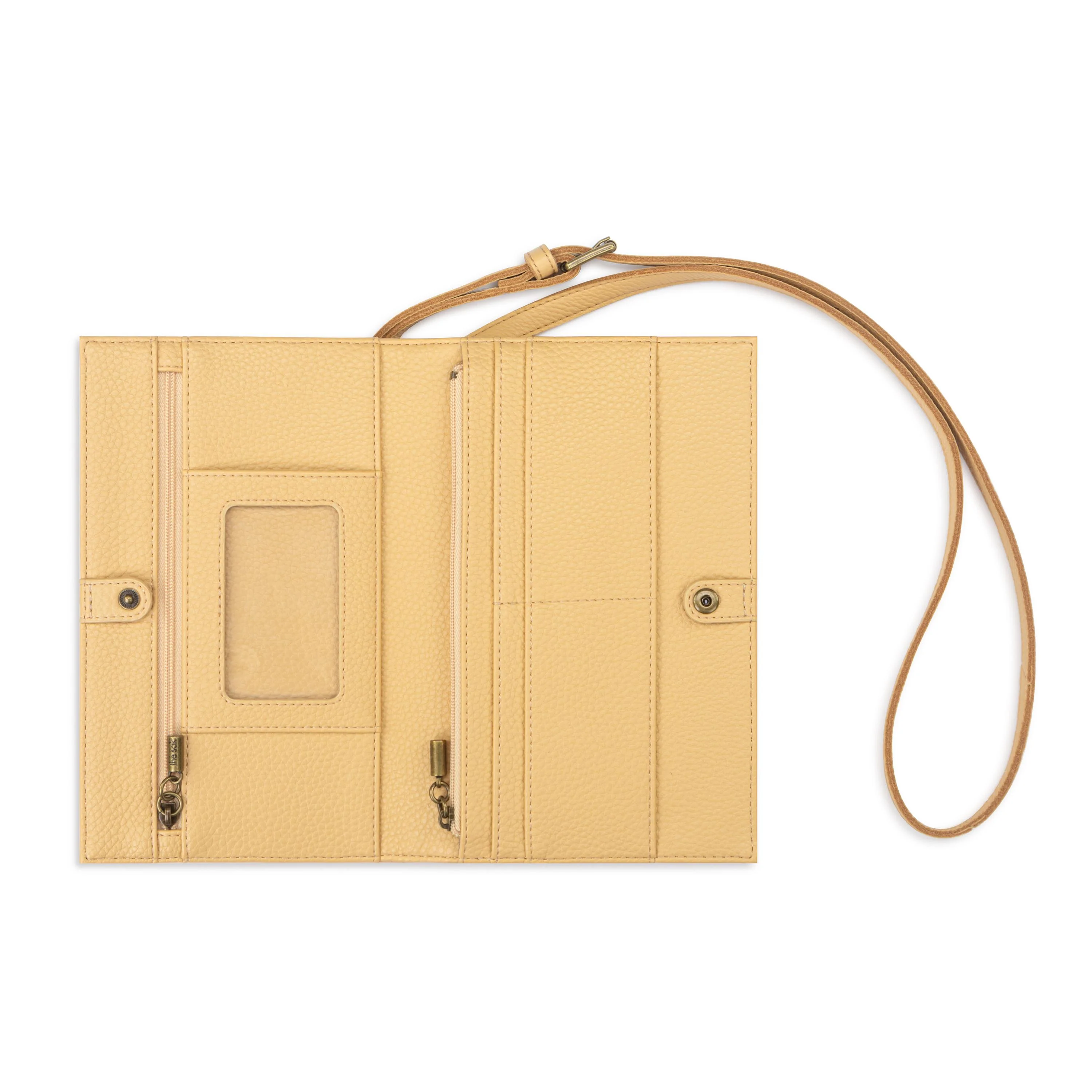 Los Feliz Phone Wallet - Leather - Buttercup - Image 4