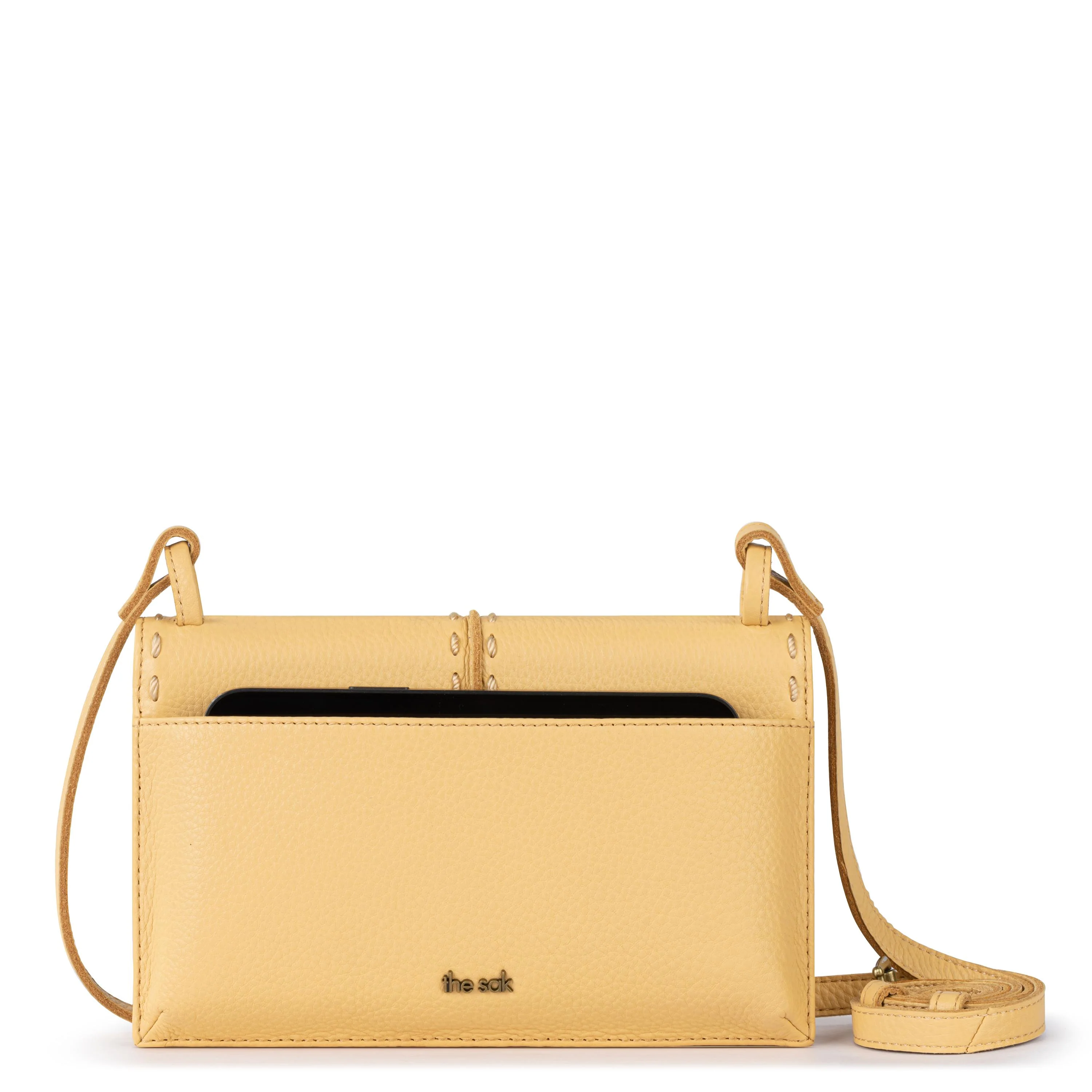 Los Feliz Phone Wallet - Leather - Buttercup - Image 5