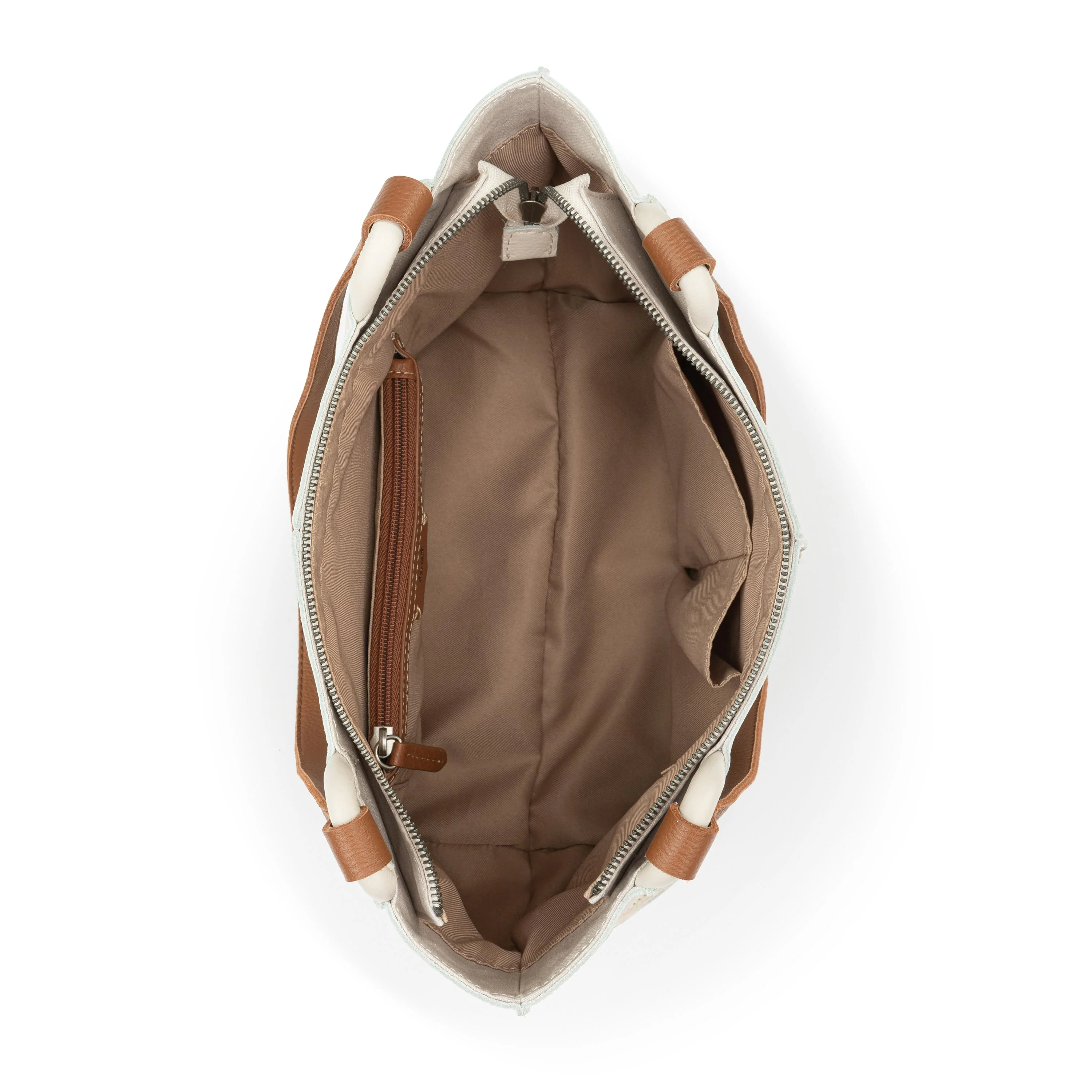 Los Feliz Satchel - Leather - Stone - Image 4