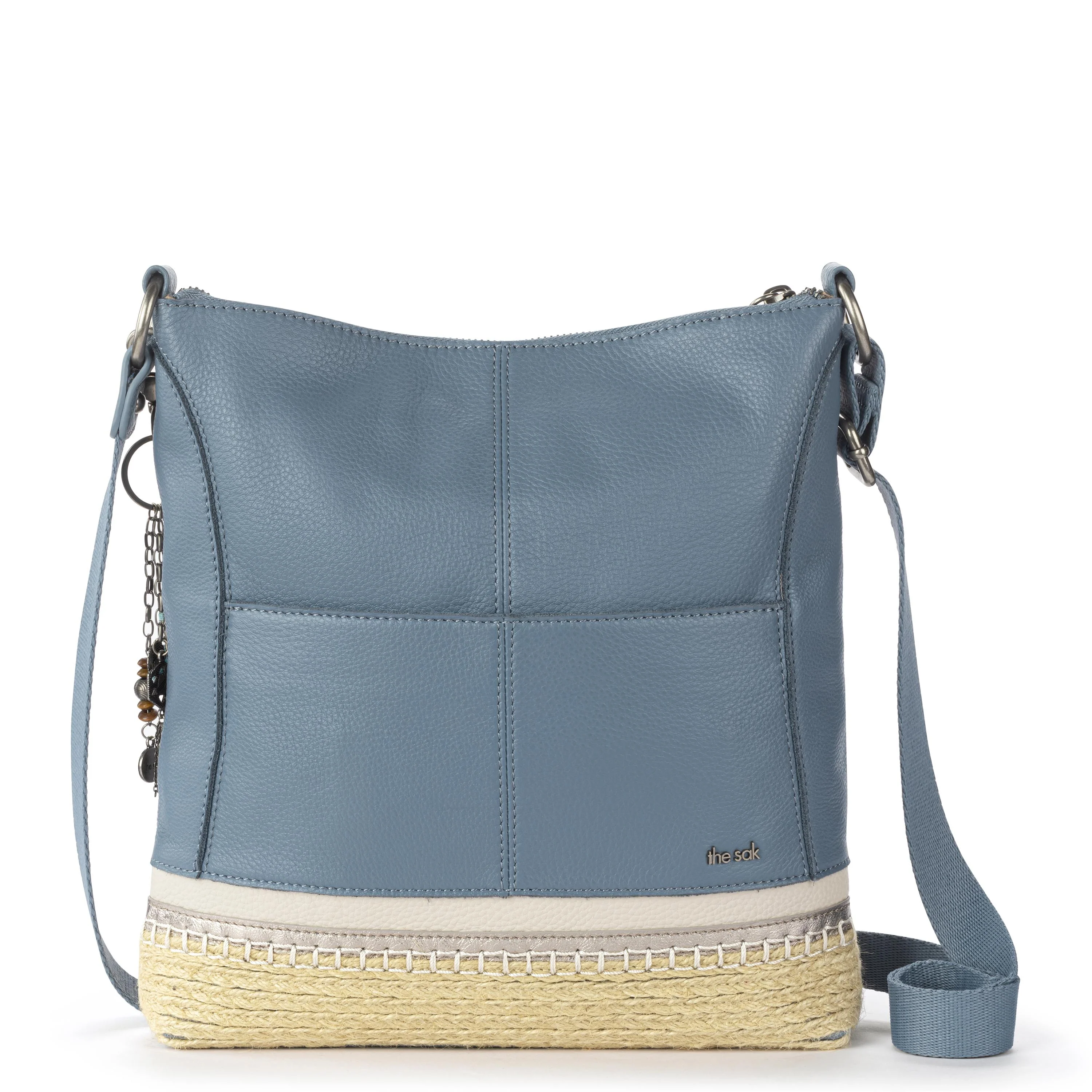 Lucia Crossbody - Leather - Maritime Espadrille - Image 5