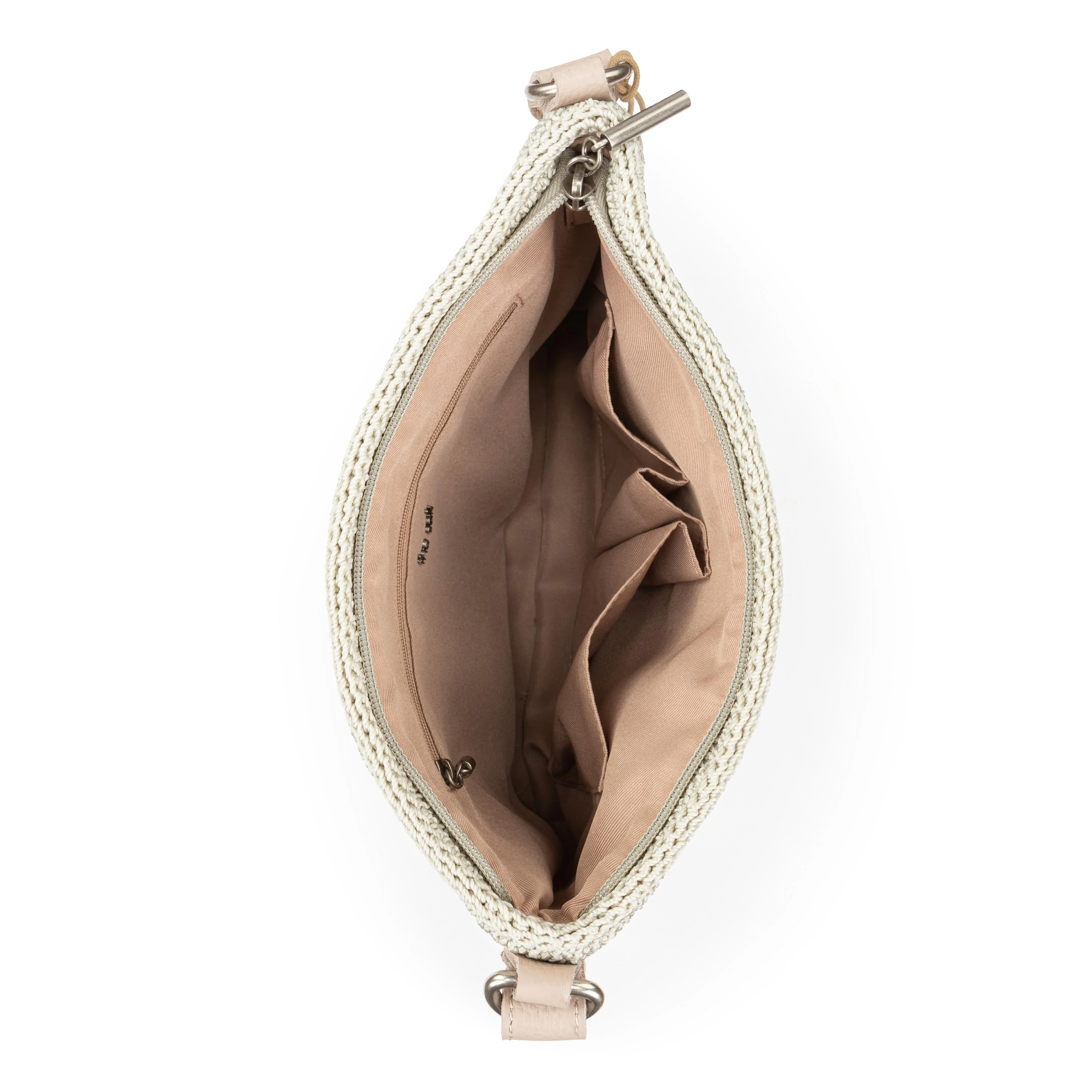 Melrose Crossbody - Hand Crochet - Natural Medallion - Image 5