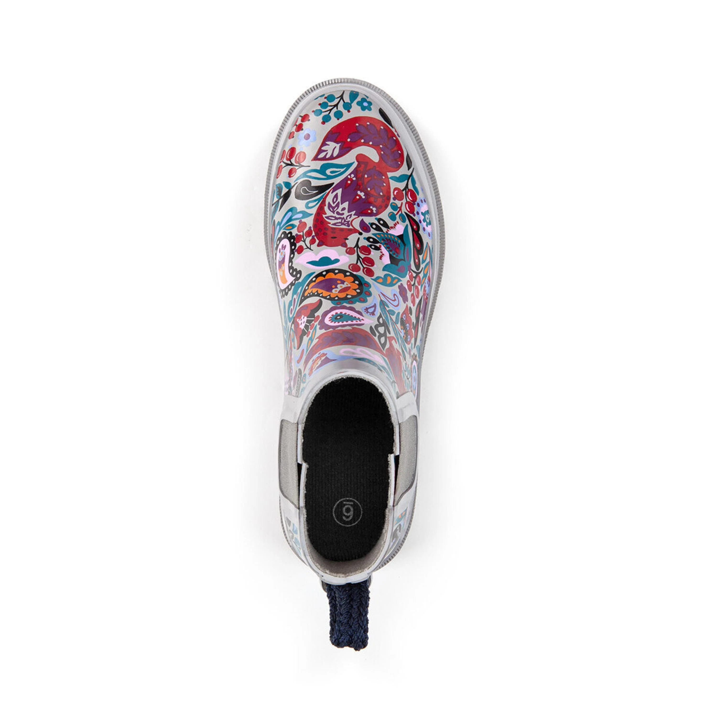 Rhyme Rainboot - Rubber - Crimson Enchanted Forest - Image 3