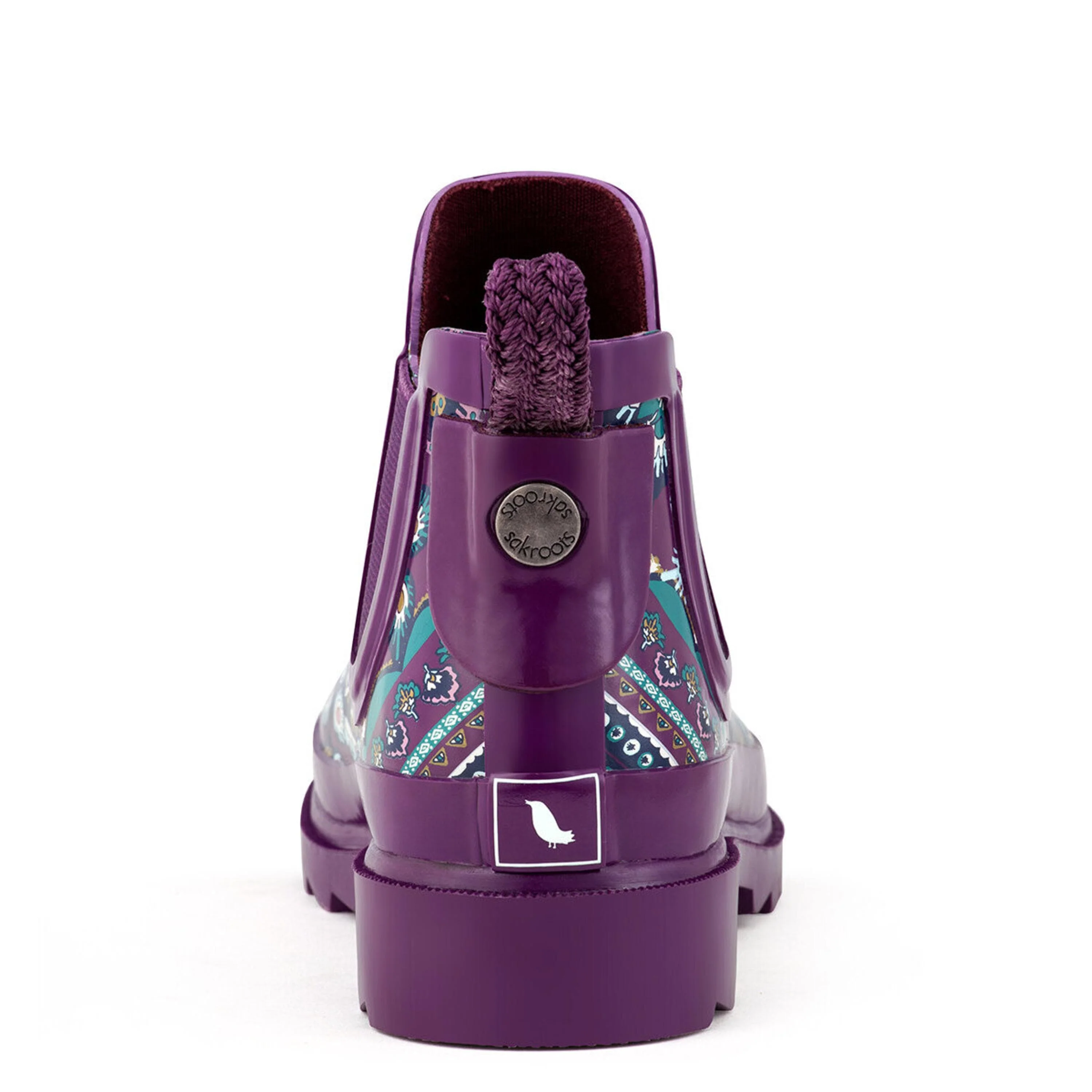 Rhyme Rainboot - Rubber - Violet Tapestry World - Image 4
