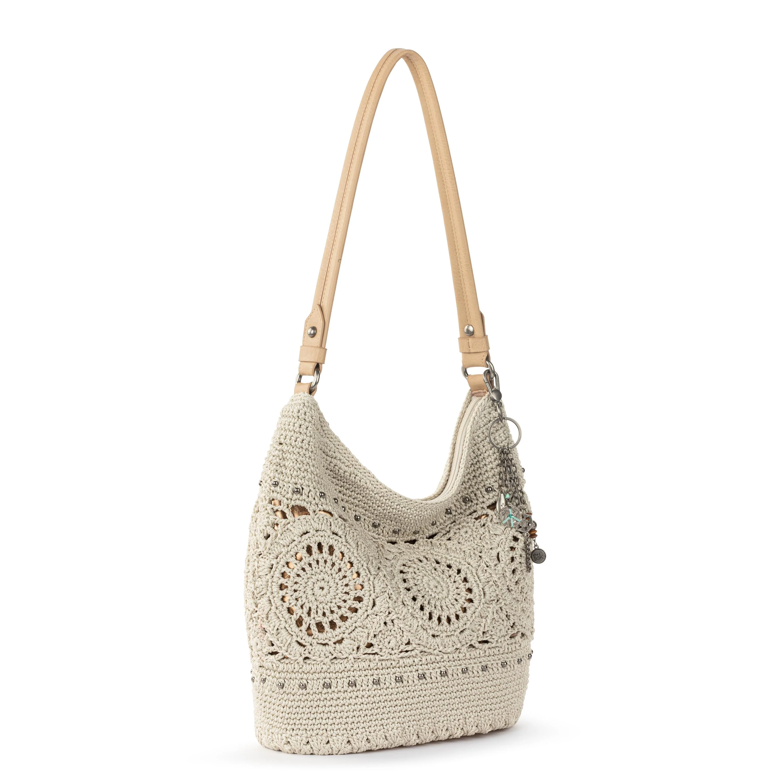 Sequoia Hobo - Hand Crochet - Natural Medallion - Image 4
