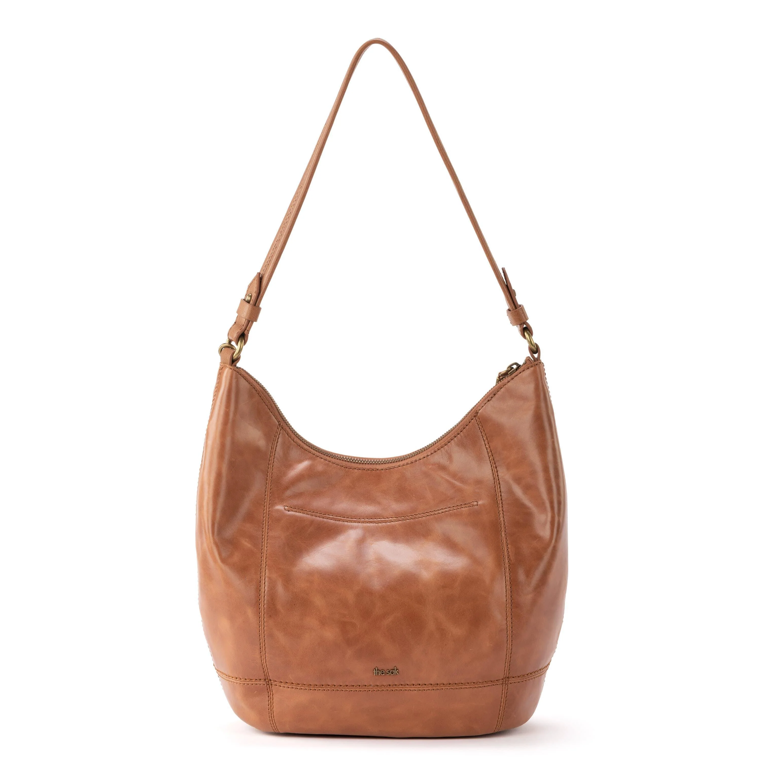 Sequoia Hobo - Leather - Tobacco Floral Embossed - Image 5