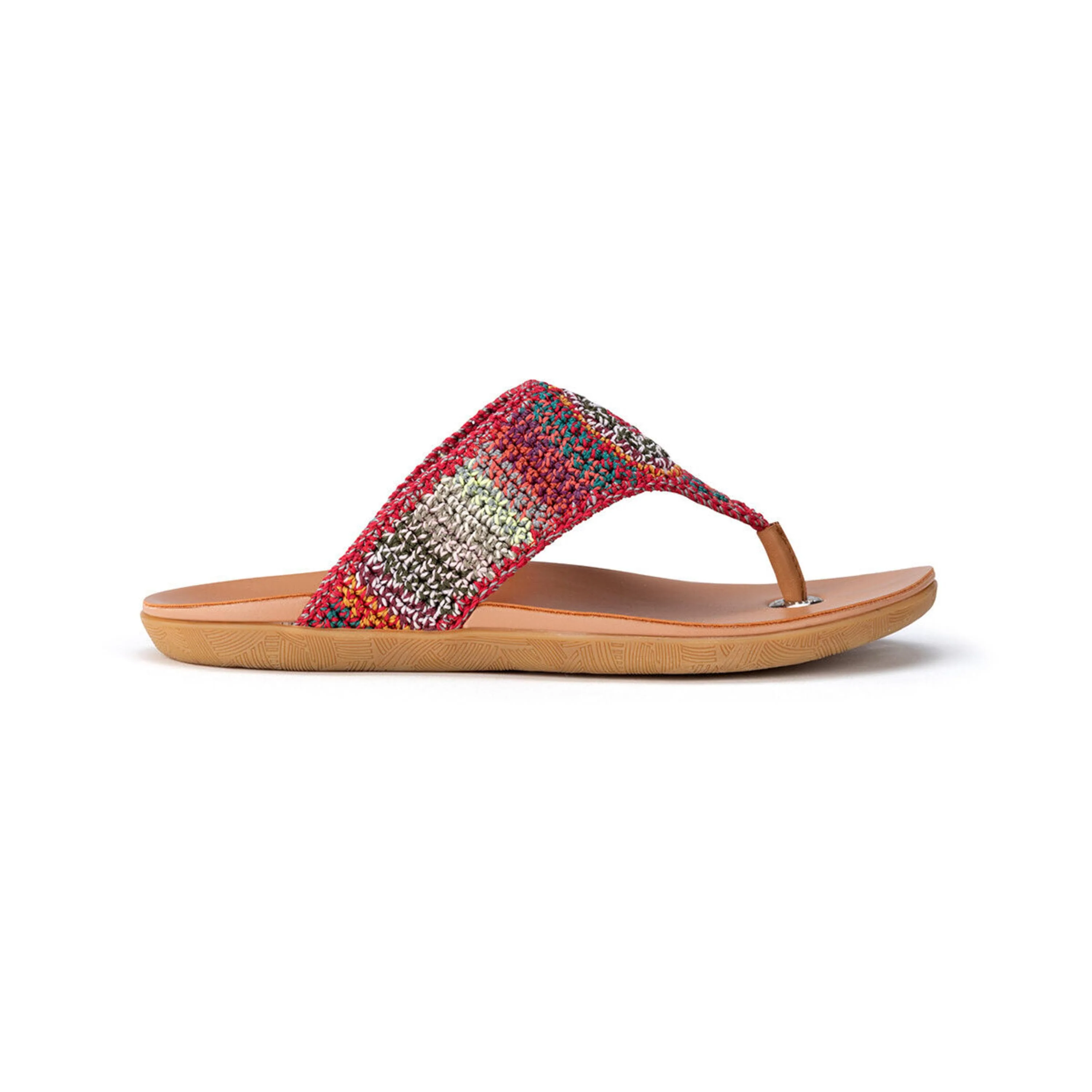 Shana Sandal - Hand Crochet - Sunset Stripe - Image 3