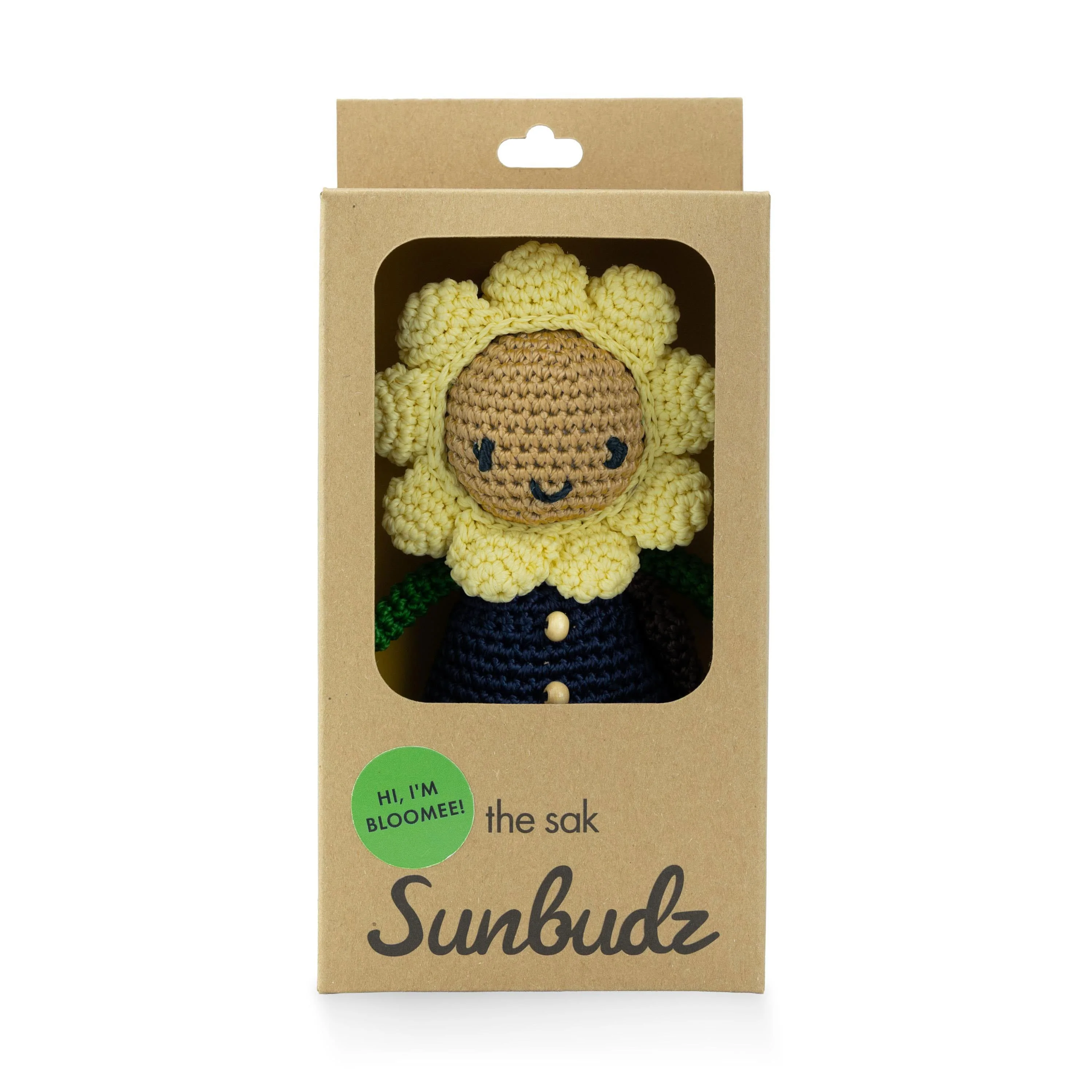 Sunbudz Sunflower Dangle - Hand Crochet - Bloomee - Image 2
