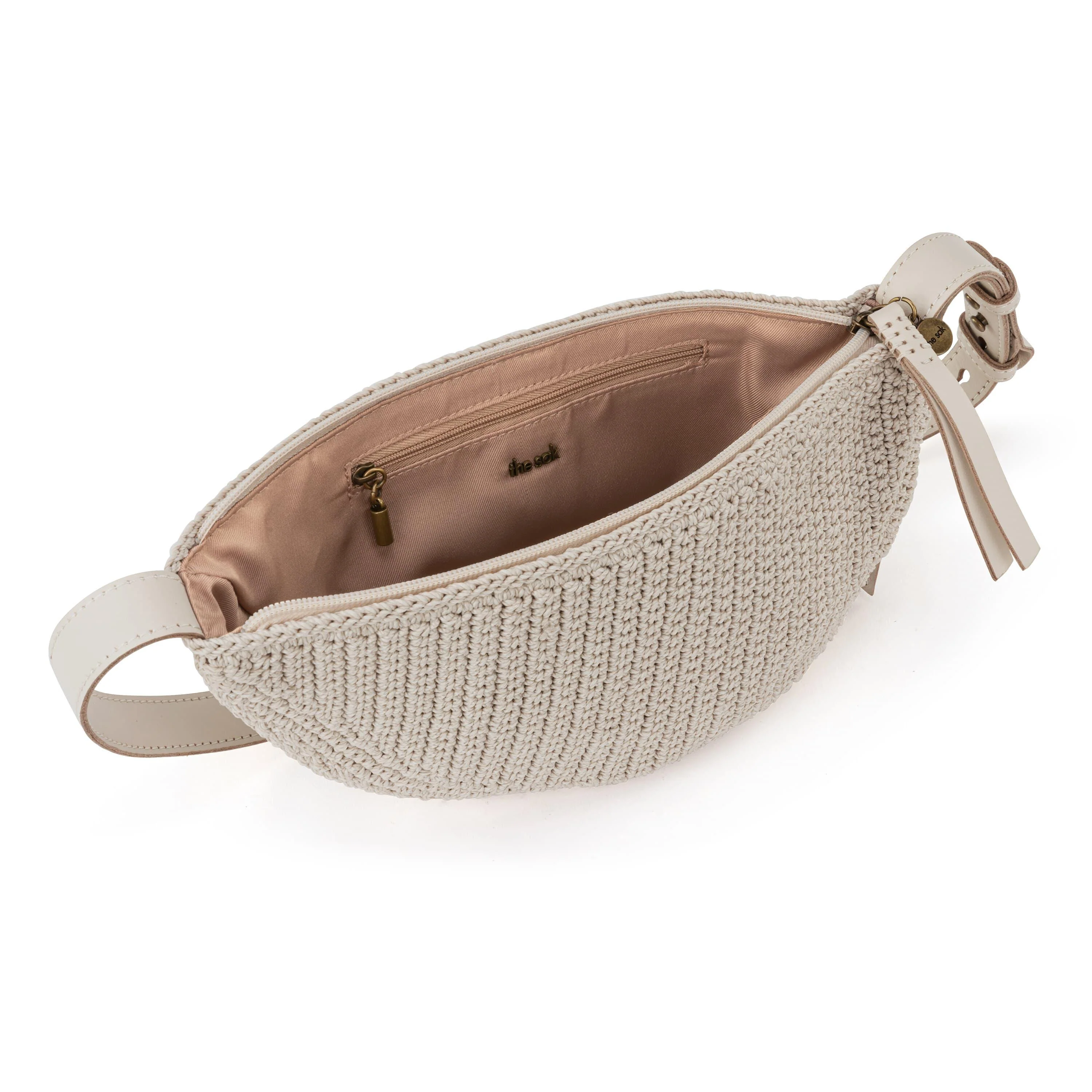 Tess Sling - Hand Crochet - Ecru - Image 5