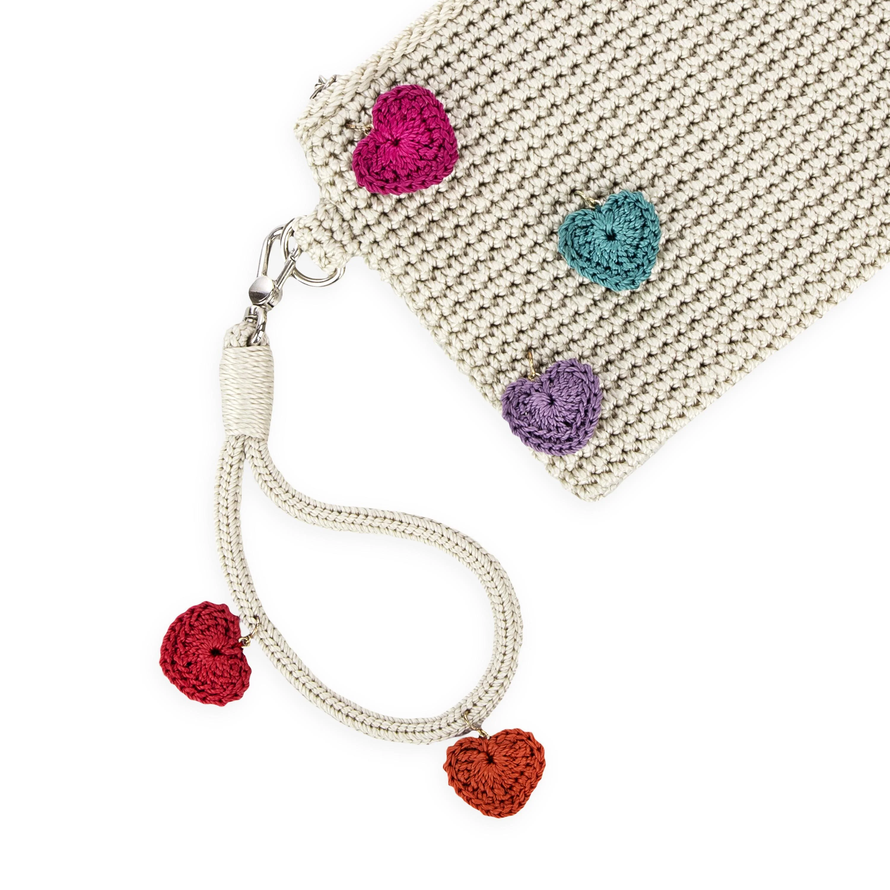 Vita Wristlet - Hand Crochet - Natural - Image 5
